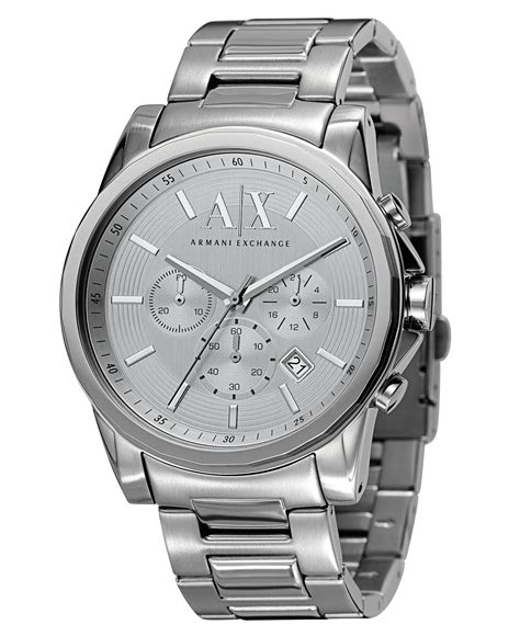 macy's armani watches